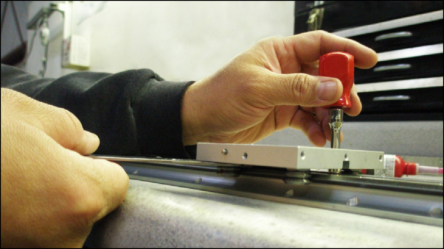 Preloading DV Guide Wheels