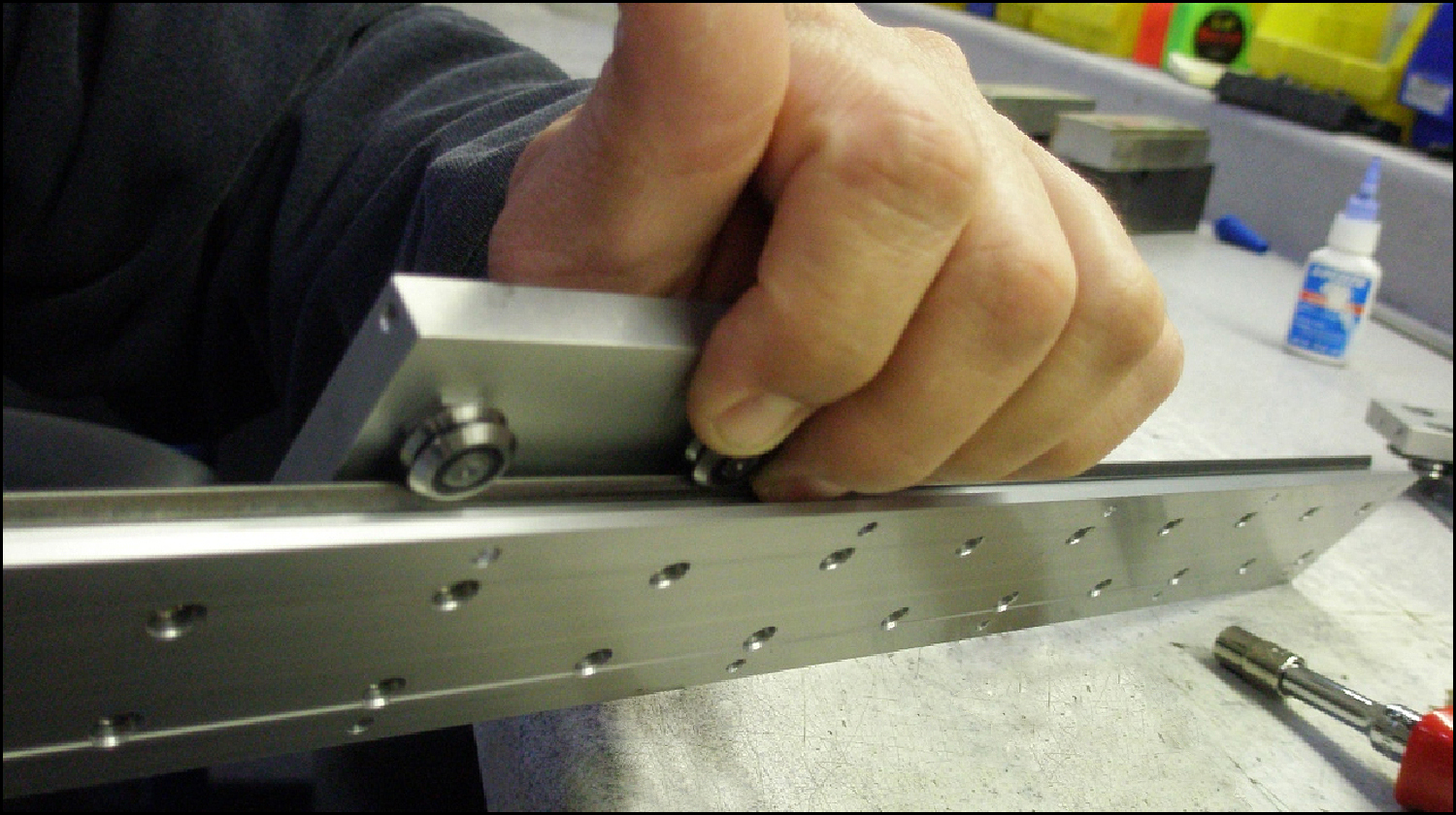 Preloading DV Guide Wheels