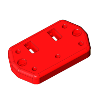 MinVee, 3DP Linear Slide Kit, Wheel Mount for 3 or 4 Wheels