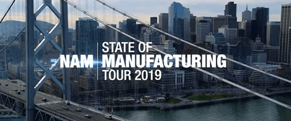 Creators Wanted: NAM 2019 State of Manufacturing Tour Includes Bishop-Wisecarver & Local High School