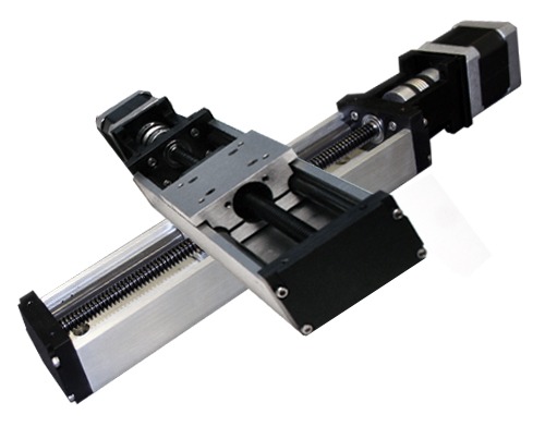 Multi-axis system with ECO60 actuators attached at 90 degree angles.